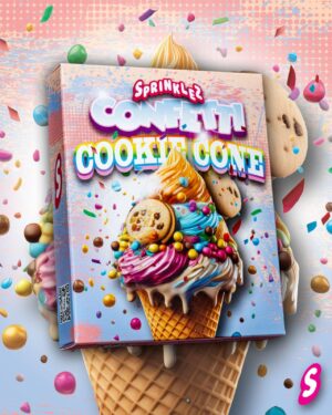 Confetti Cookie Cone 🍪